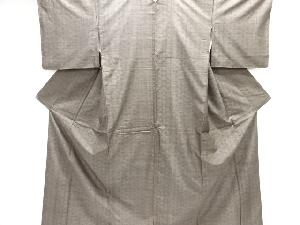 幾何学模様織り出し本場泥大島紬着物(7マルキ)